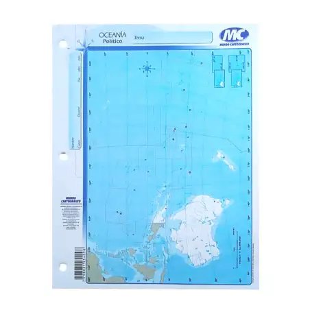 MAPA N3 POLITICO OCEANIA