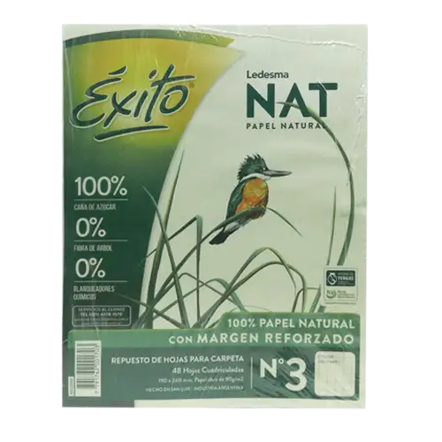 REPUESTO E3 NAT MARRON 48H  CUAD EXITO