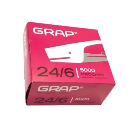 BROCHE GRAP 24/6 X5000