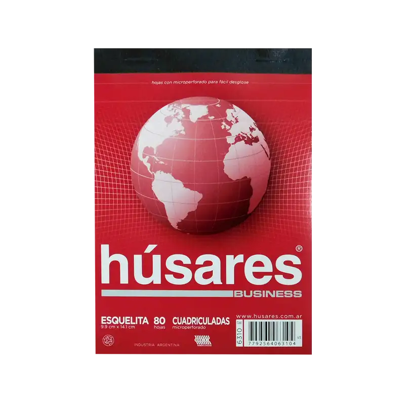 BLOCK ESQUELITA 80HC BUSINESS HUSARES