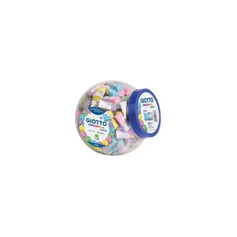 GOMA GIOTTO PASTEL MINI POTE X120U