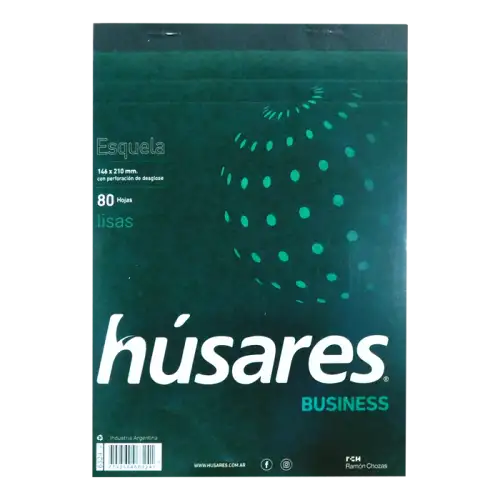 ESQUELA LISO 80HJS BUSINESS HUSARES