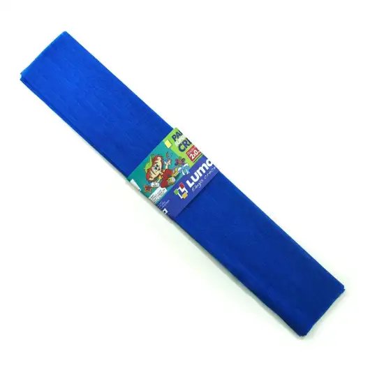 PAPEL CREPE AZUL X1 LUMA
