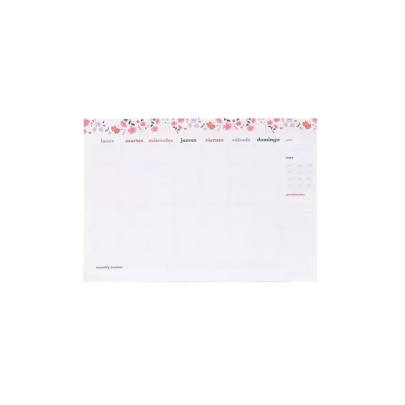 PLANNER CUTE MENSUAL 28X20CM CON IMAN
