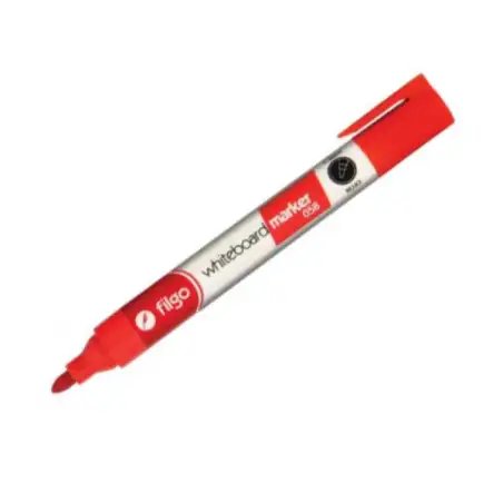 MARCADOR FILGO P/PIZARRA 058 ROJO X1