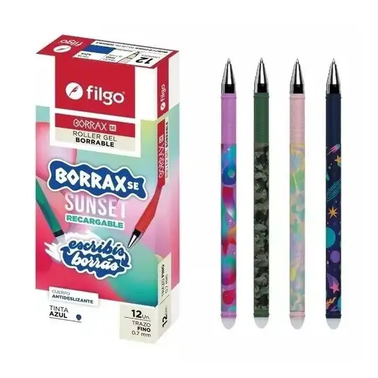 BOLIGRAFO BORRABLE BORRAX SUNSET X1 FILGO