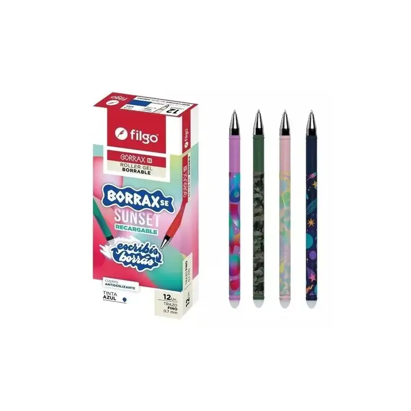 BOLIGRAFO BORRABLE BORRAX SUNSET X1 FILGO