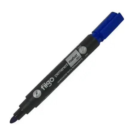 MARCADOR PERMANENTE 061 RED AZUL X1 FILGO