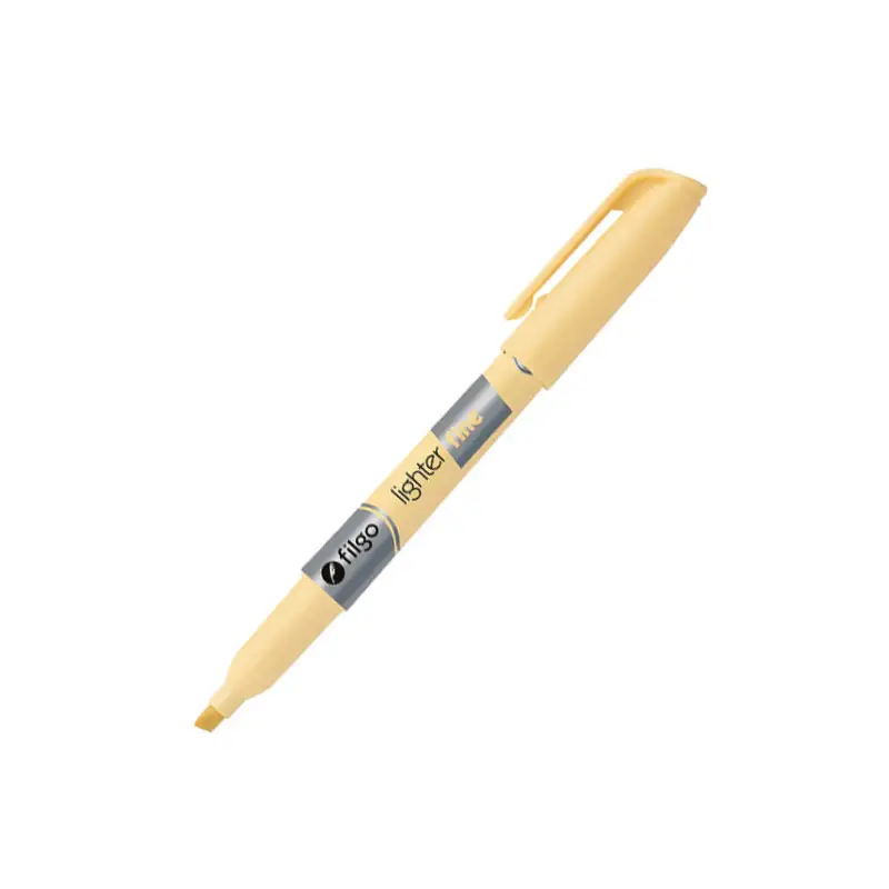 RESALTADOR FINO LIGHTER PASTEL AMARILLO X1 FILGO