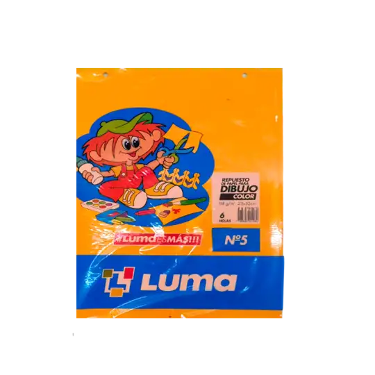 REPUESTO DIBUJO LUMA N5 COLOR