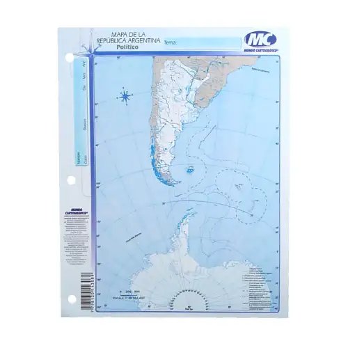 MAPA N3 POLITICO  BICONTI. ARGENTINA