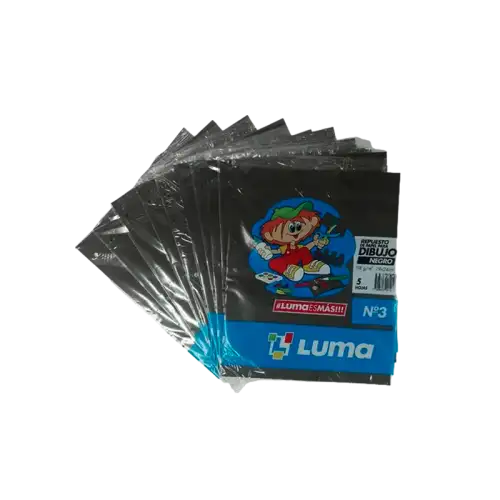 REPUESTO DIBUJO N3 NEGRO LUMA