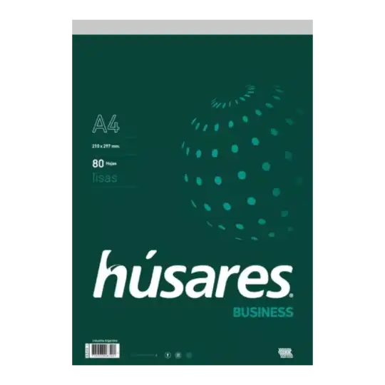BLOCK BUSSINES A4 LISO 5PERF 80HJS HUSARES