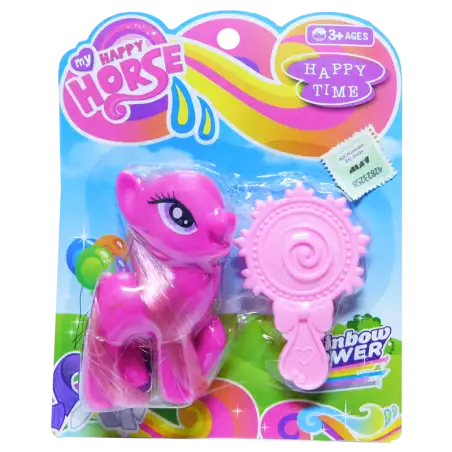 PONY CON CEPILLO BLISTER