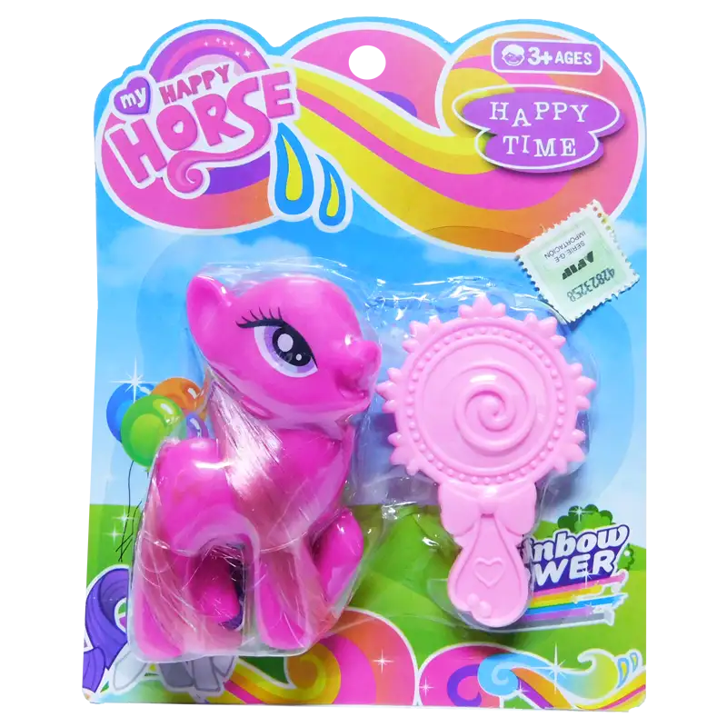 PONY CON CEPILLO BLISTER