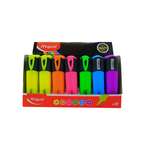 EXHIBIDOR RESALTADOR MAPED CHATO FLUO X28U
