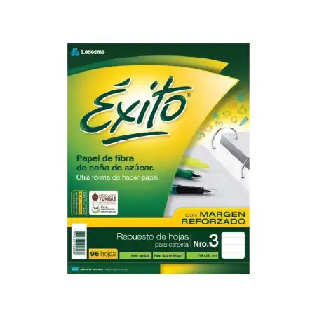 REPUESTO E3 MARGEN REFORZADO 96H RAY EXITO