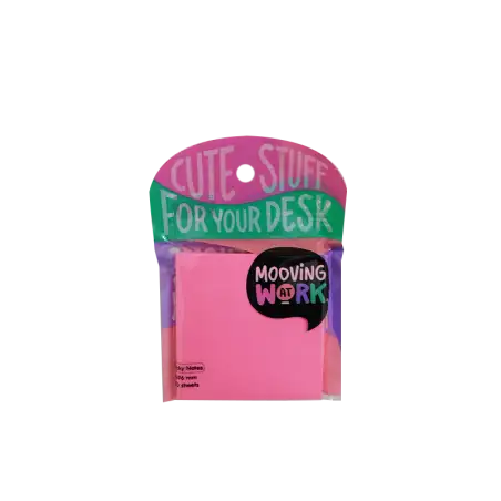 NOTAS ADHESIVAS MOOVING FLUO 75X75MM X100HJS