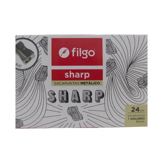 SACAPUNTAS METALICO PINTO SHARP X24 FILGO