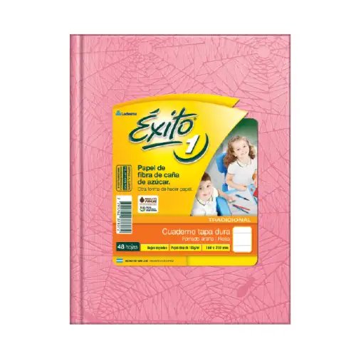 CUADERNO E1 16X21 ARANIA ROSA 48H RAY EXITO