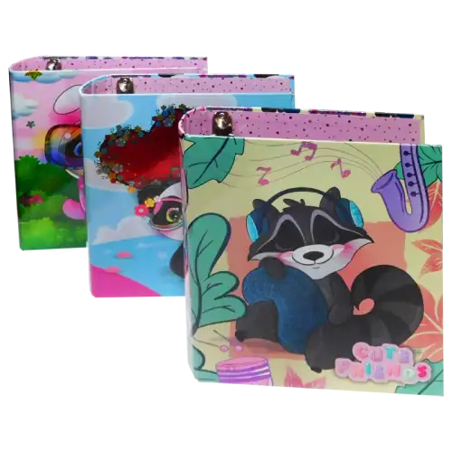 CARPETA 3X40 CUTE FRIENDS REXON