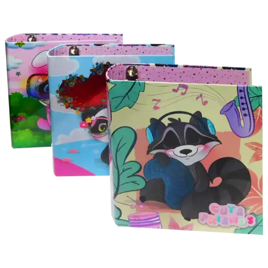 CARPETA 3X40 CUTE FRIENDS REXON
