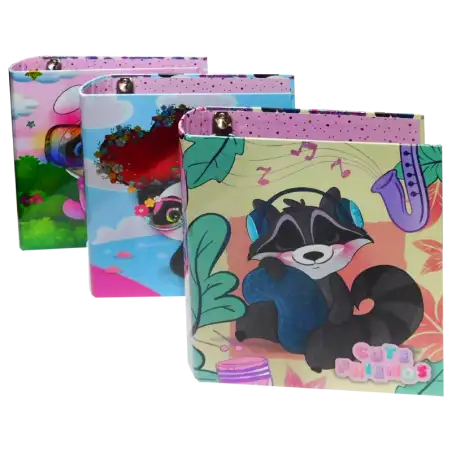 CARPETA 3X40 CUTE FRIENDS REXON