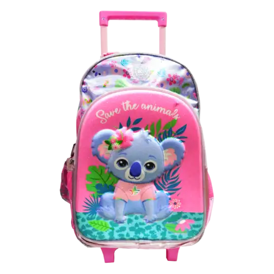 MOCHILA CARRO 18 KOALA CON LUZ