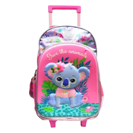 MOCHILA CARRO 18 KOALA CON LUZ