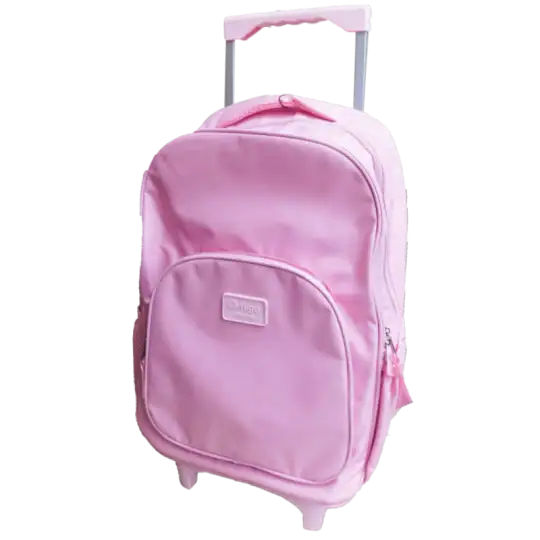 MOCHILA STARPAK  18 CARRO ROSA PASTEL FILGO