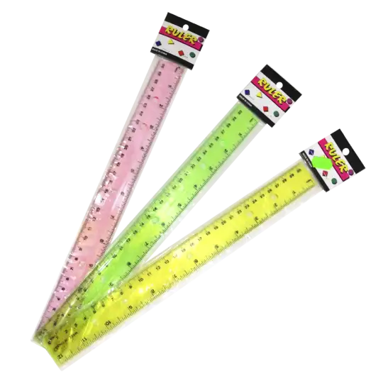 REGLA 30CM RULER x1