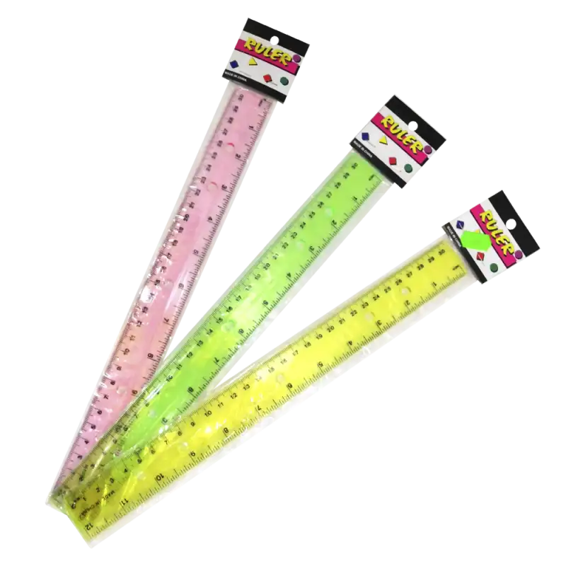 REGLA 30CM RULER x1