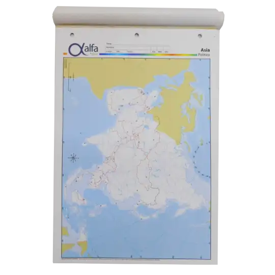 MAPA N5 POLITICO ASIA ALFA