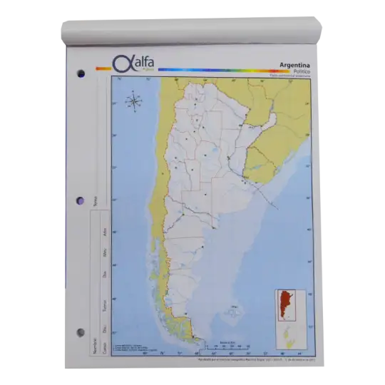 MAPA N3 POLITICO ARGENTINA ALFA