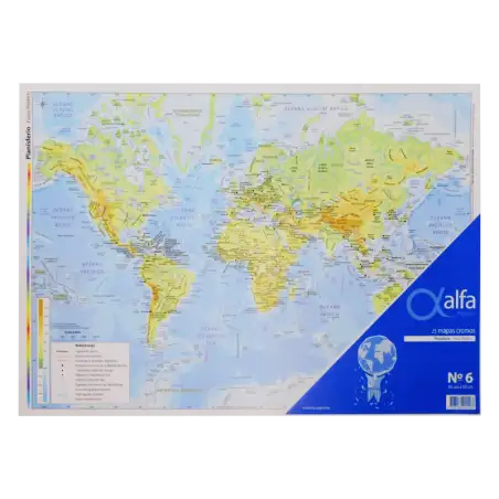 MAPA N6 FIS/POL PLANISFERIO ALFA