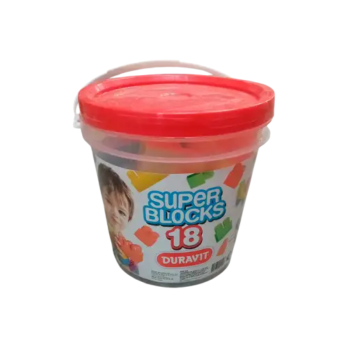 BLOCKS DIDACTICO X18PZAS EN BALDE DURAVIT