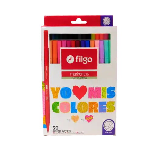 MARCADOR MARKER 036 X30 FILGO