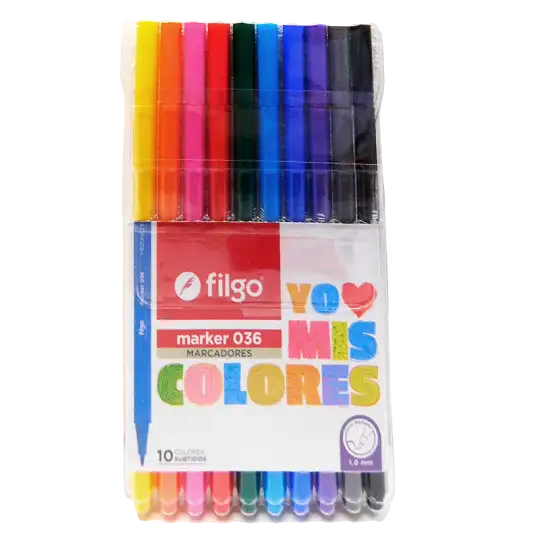 MARCADOR MARKER 036 X10 FILGO