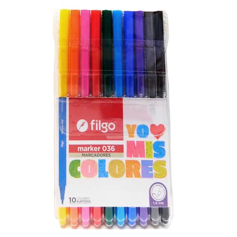 MARCADOR MARKER 036 X10 FILGO