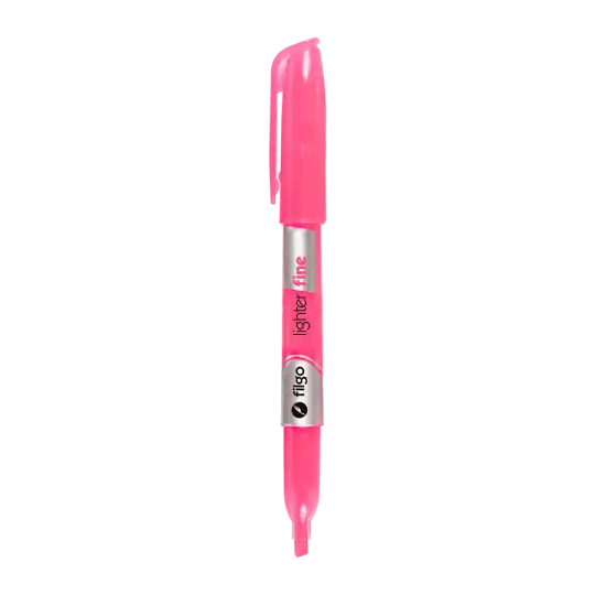 RESALTADOR FINO LIGHTER FLUO ROSA X1 FILGO