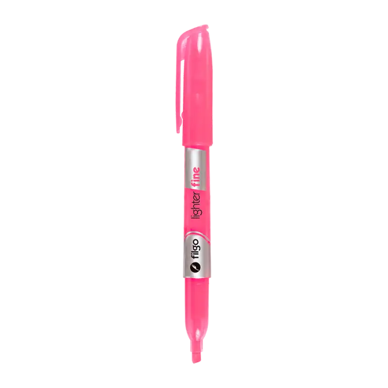 RESALTADOR FINO LIGHTER FLUO ROSA X1 FILGO