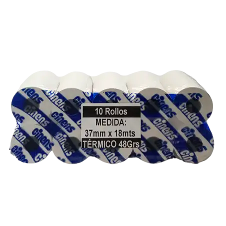 ROLLO TERMICO 37X18MTS 48GR X10