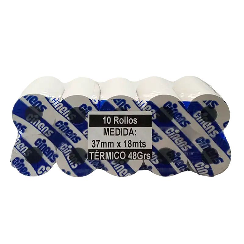 ROLLO TERMICO 37X18MTS 48GR X10