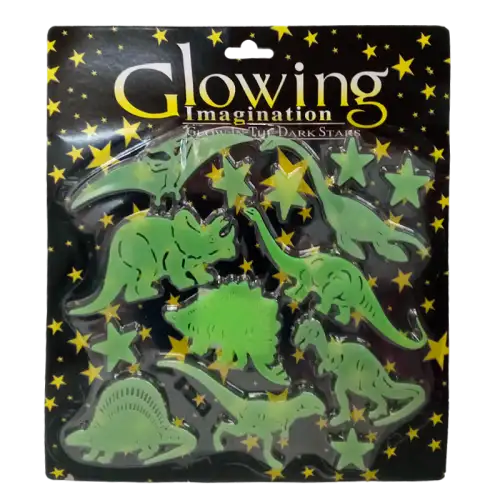 STICKER FLUORESCENTE GALAXIA