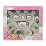 JUEGO DE TE X16PZAS PORCELANA