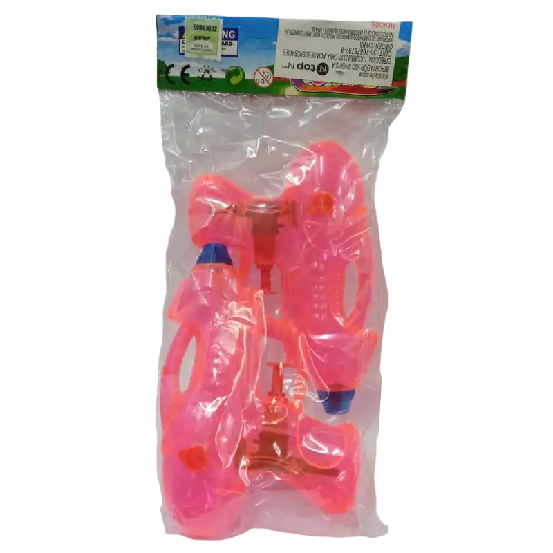 PISTOLA DE AGUA SET X2