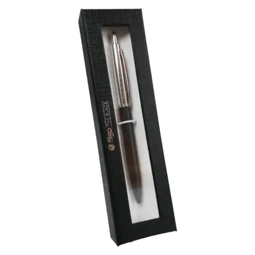 BOLIGRAFO FILGO ESTUCHE TIPO PARKER METAL NEGRO