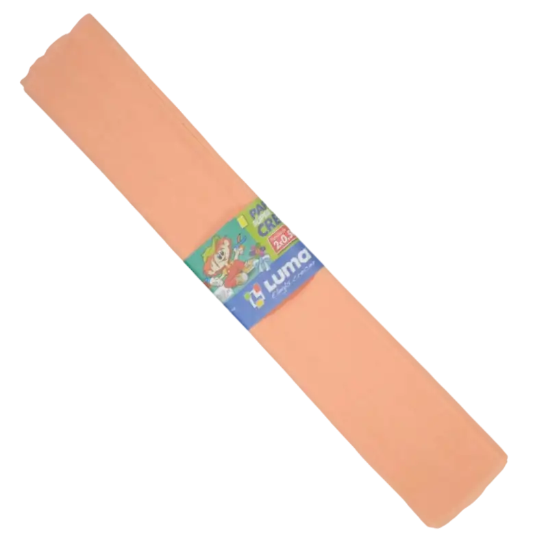 PAPEL CREPE MOSTAZA X1 LUMA