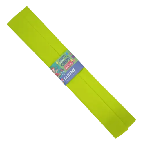 PAPEL CREPE VERDE MANZANA X1 LUMA