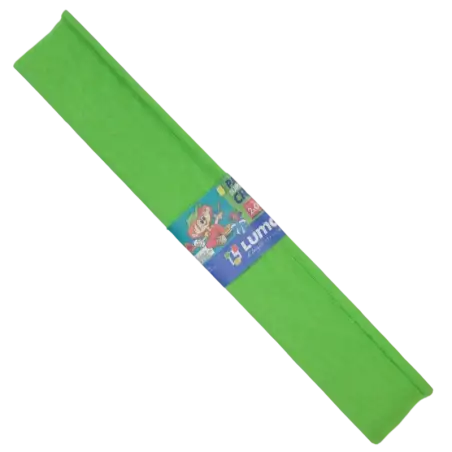 PAPEL CREPE VERDE CLARO X1 LUMA